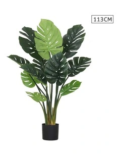 SOGA Turtle Back Artificial Plant With Pot 113cm
