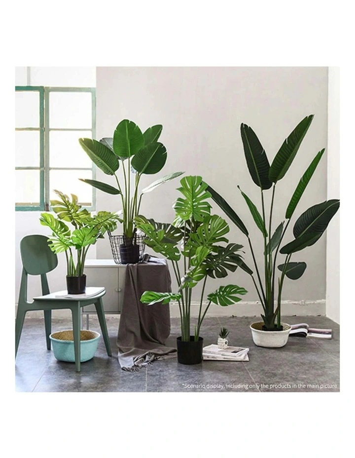 SOGA Turtle Back Artificial Plant With Pot 113cm image 7