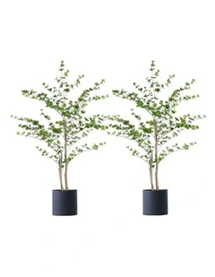 SOGA 2 Pack Watercress Artificial Tree 150cm