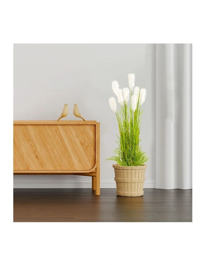 SOGA 2 Pack Reed Grass Artificial Plant 120cm image 7
