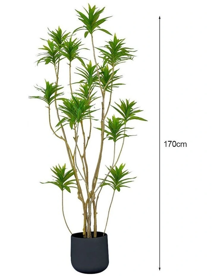 SOGA 2 Pack Artificial Lily Bamboo Tree 170cm image 6