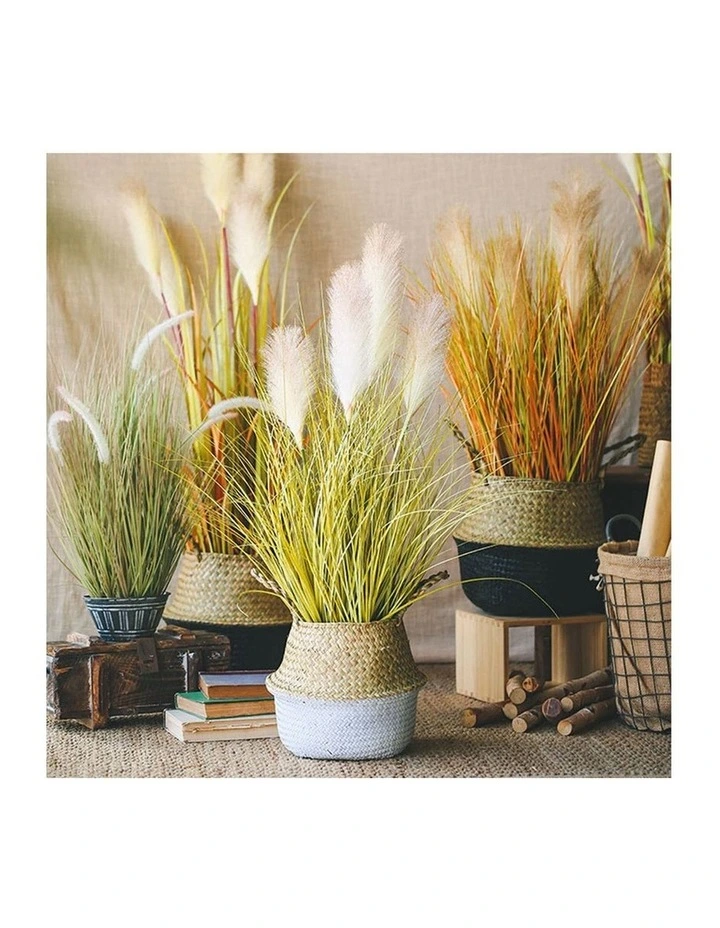 SOGA 2 Pack Pampas Reed Grass Artificial Plant 137cm image 3