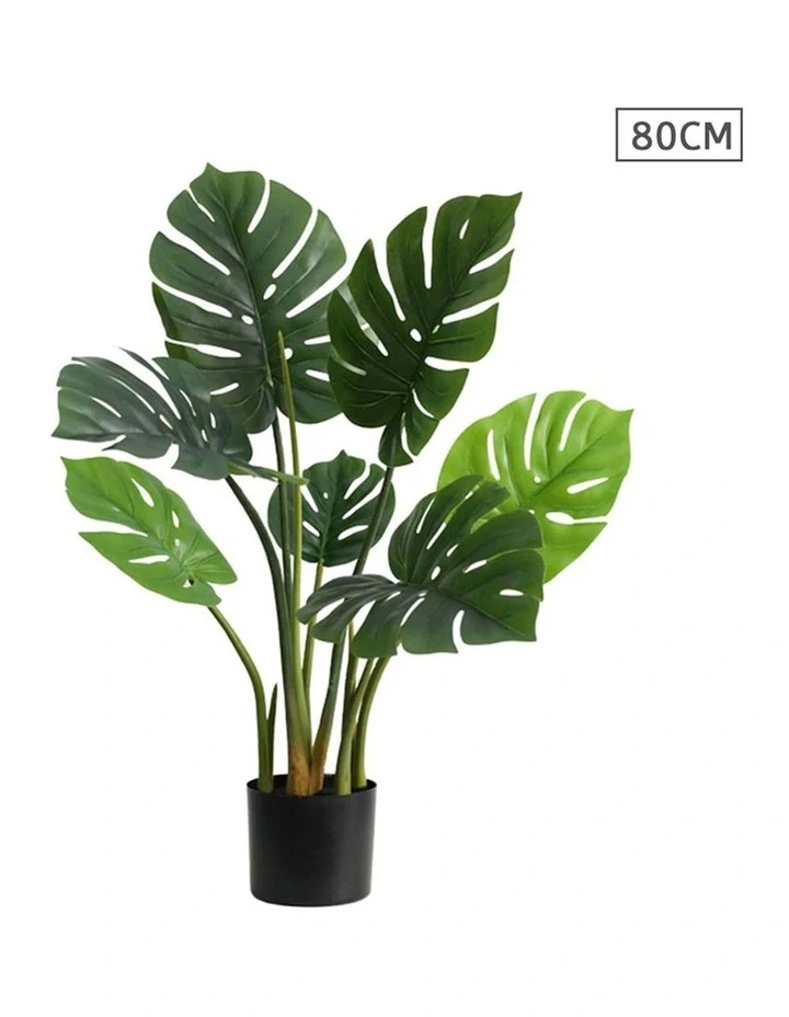 SOGA Turtle Back Artificial Plant With Pot 80cm image 1
