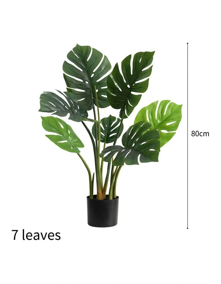SOGA Turtle Back Artificial Plant With Pot 80cm image 2