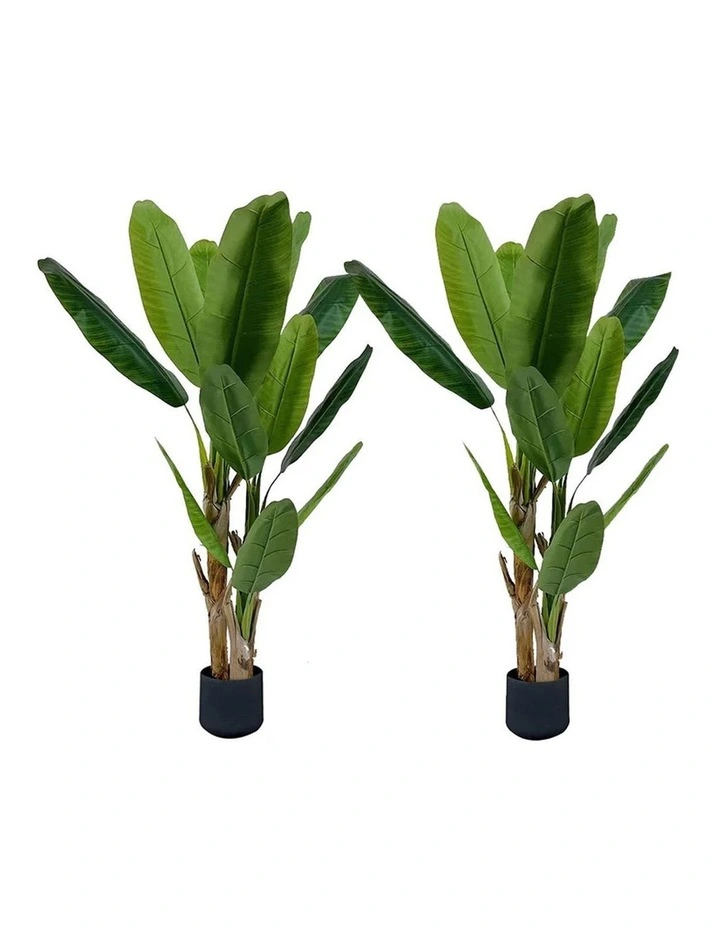 SOGA 2X 190cm Banana Plant Bird of Paradise Tree Artificial Plant Home Accent Decor image 1