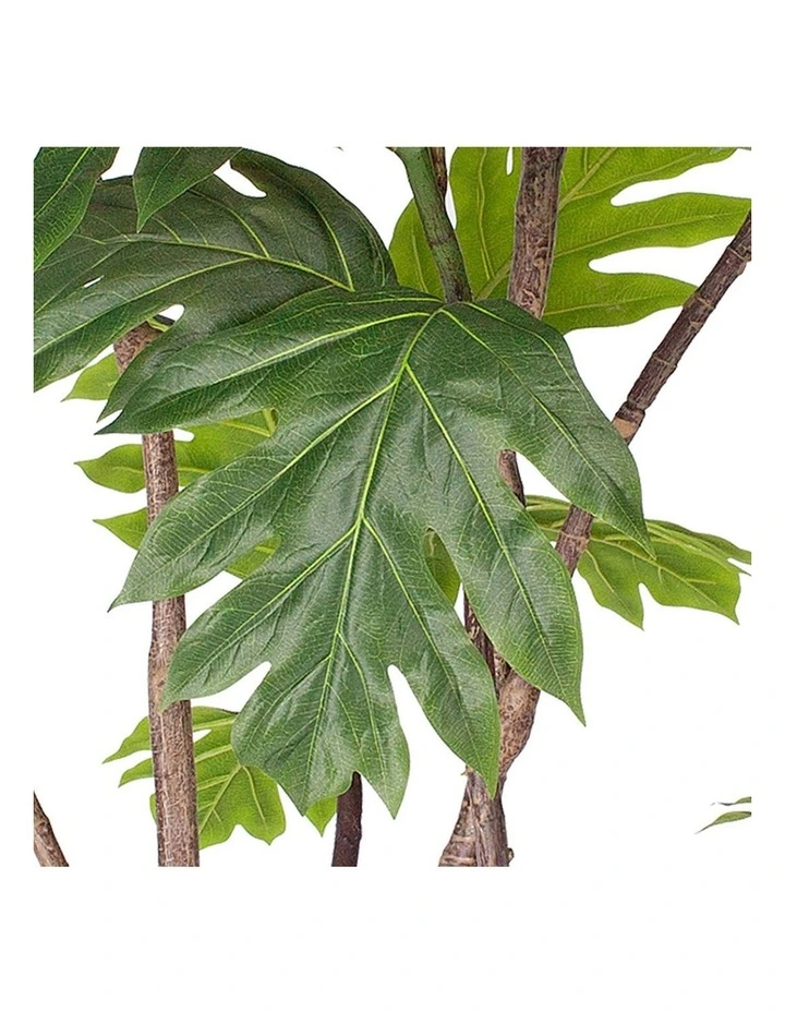 SOGA Split Leaf Philodendron Artificial Tree 120cm image 5