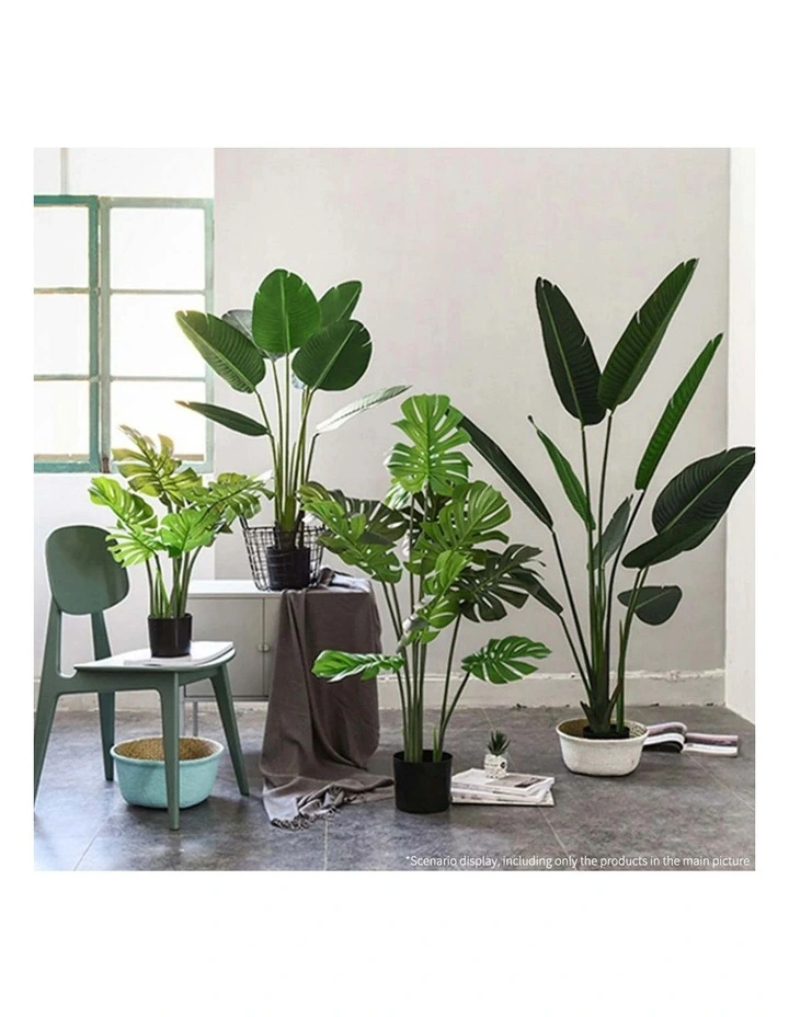 SOGA 2 Pack Traveler Banana Artificial Plant 160cm image 7