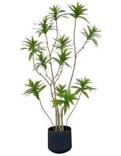 SOGA Artificial Lily Bamboo Tree 12 Branches 150cm