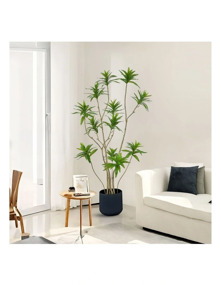 SOGA Artificial Lily Bamboo Tree 12 Branches 150cm image 3