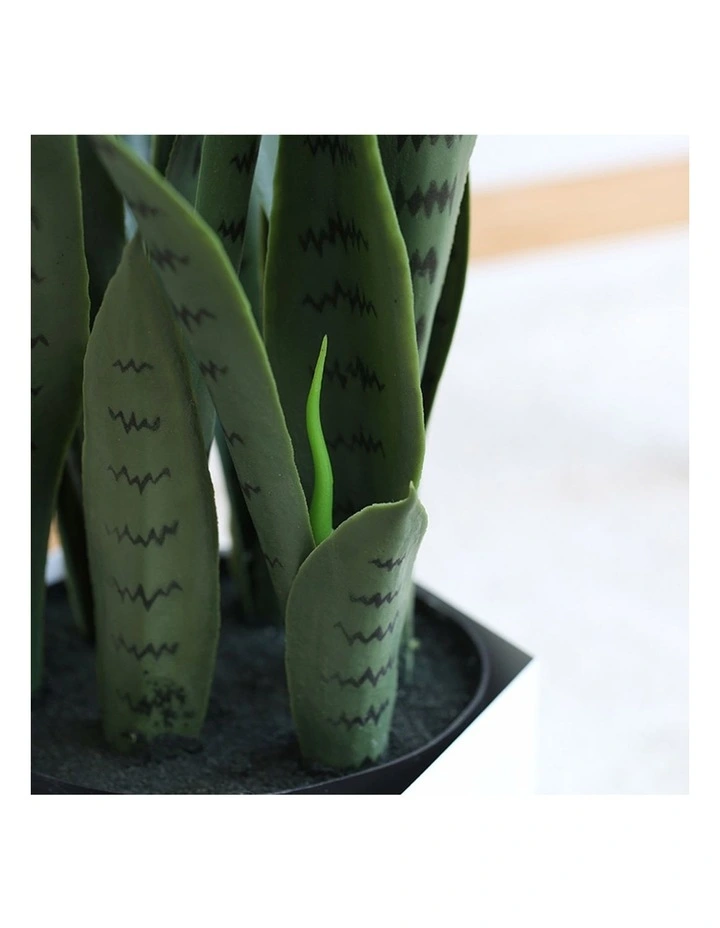 SOGA 2 Pack Green Snake Sansevieria Artificial Plant 95cm image 3