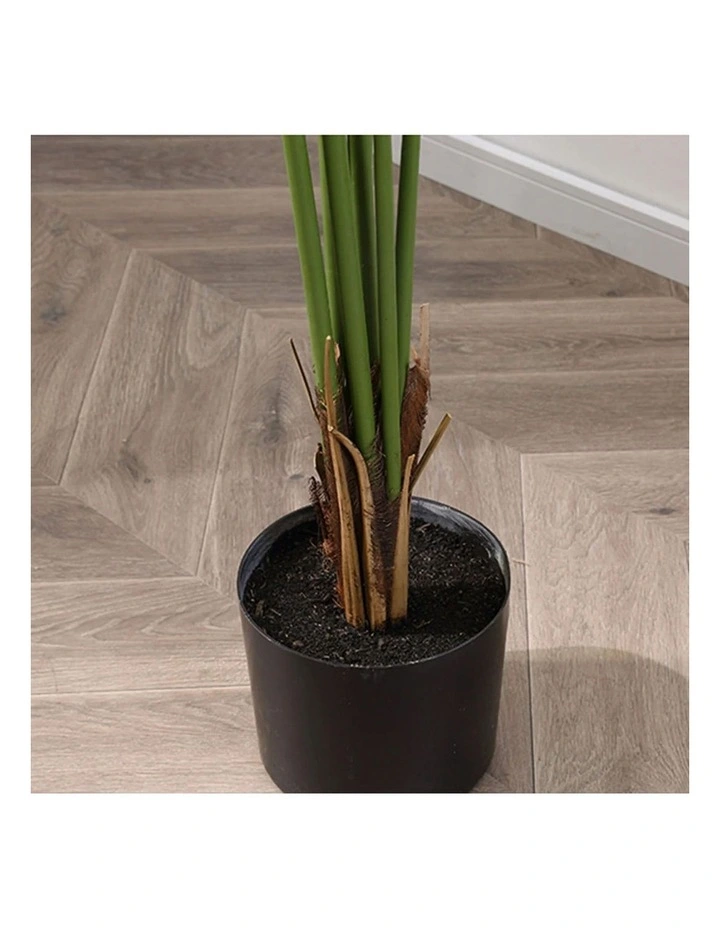 SOGA 2 Pack Fan Palm Artificial Plant 180cm image 7