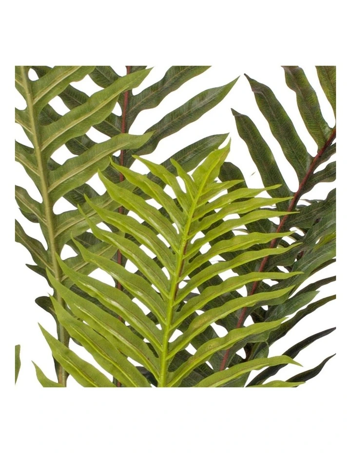 SOGA 2 Pack Hares Foot Fern Artificial Plant 150cm image 5