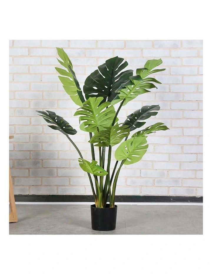 SOGA 2 Pack Turtle Back Artificial Plant With Pot 93cm image 6