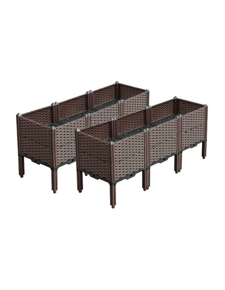 SOGA 2X 120cm Raised Planter Box with Legs for Vegetables Herbs & Flowers image 1