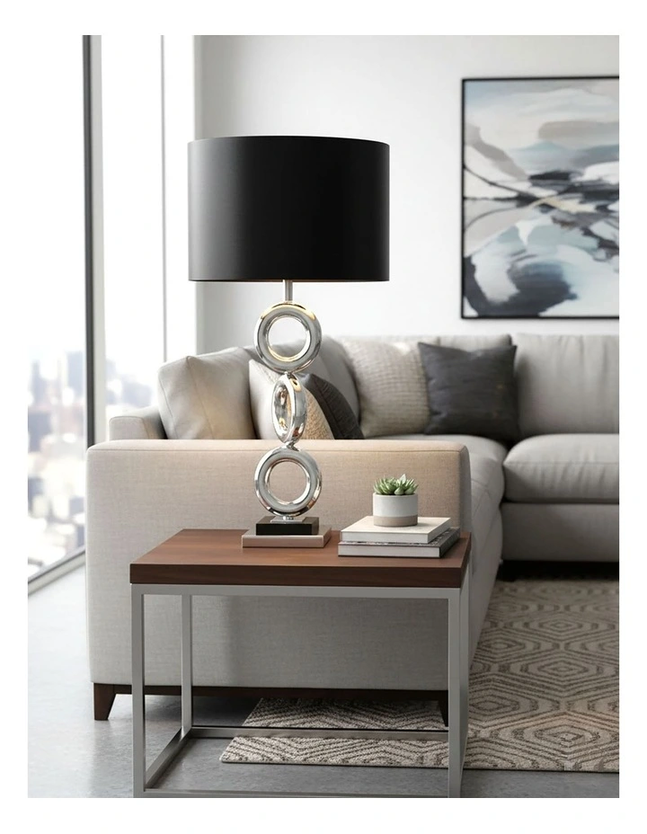 SOGA 2 Pack Industrial Metal Table Lamps image 4