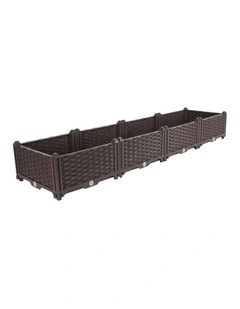 SOGA 160cm Raised Plastic Garden Bed Planter