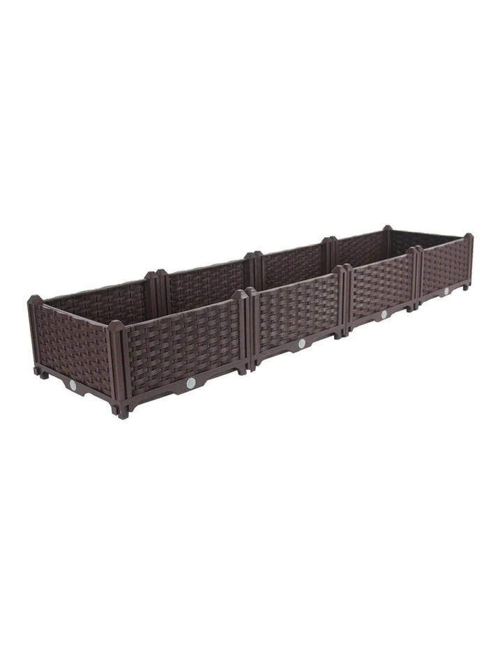 SOGA 160cm Raised Plastic Garden Bed Planter image 1