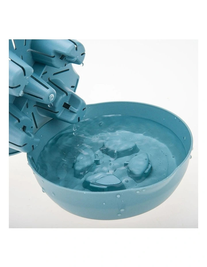 SOGA 19.5cm Blue Self-Watering Plastic Plant Pot Flower Planter Set of 3 image 6