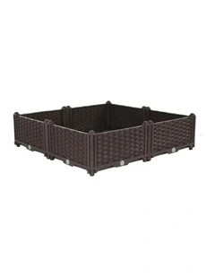 SOGA 80cm Raised Plastic Garden Bed Planter
