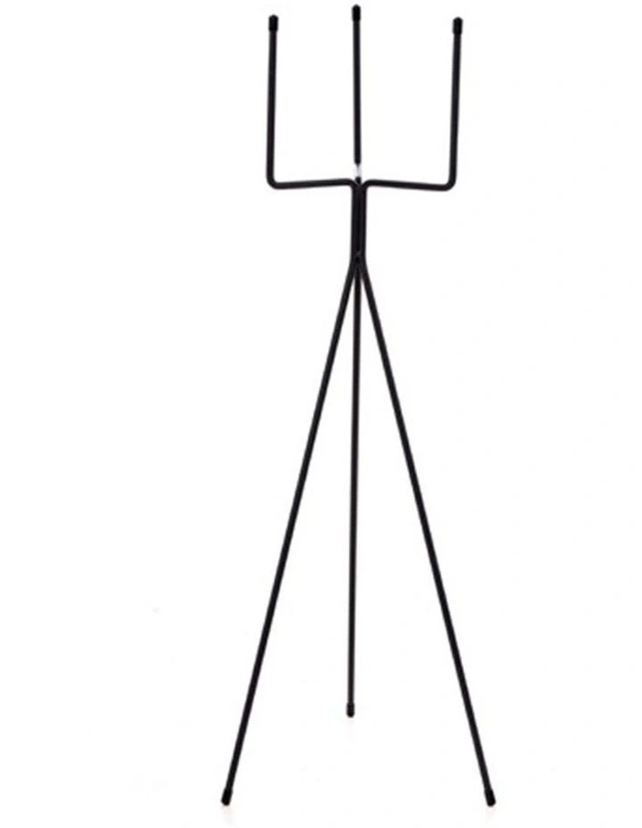 SOGA 70cm Tripod Flower Pot Plant Stand with Pink Flowerpot Holder Rack Indoor Display image 4
