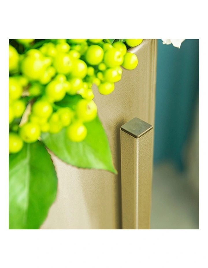 SOGA 90cm Gold Metal Plant Stand with Flower Pot Holder Corner Shelving Rack Indoor Display image 5