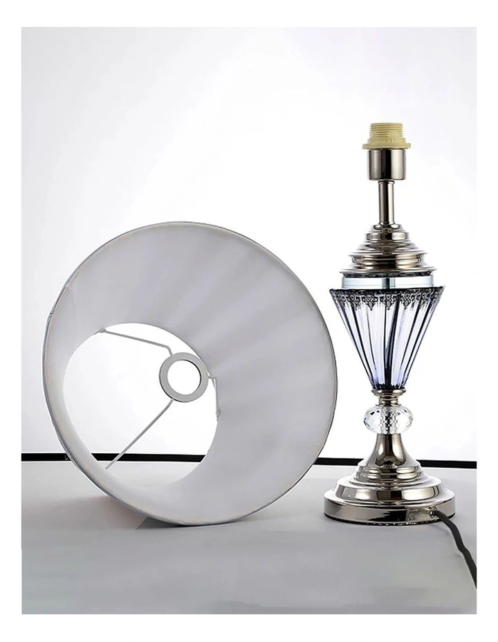 SOGA 2 Pack Warm White Elegant Table Lamps with Fabric Shades image 4
