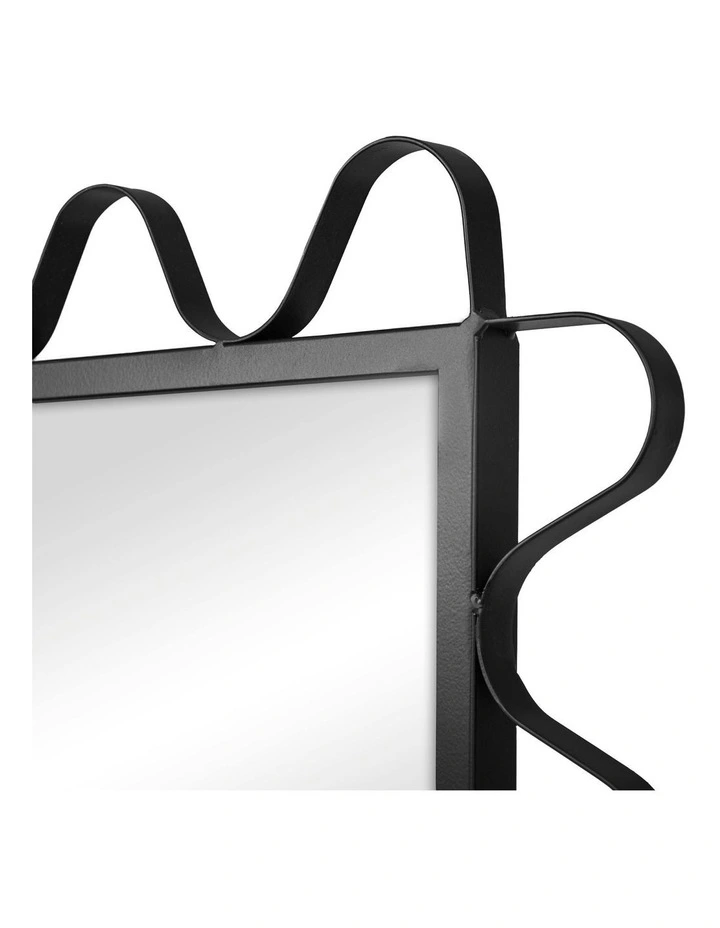 Cooper & Co. Aria Wavey 180cm Floor Length Mirror Black image 7