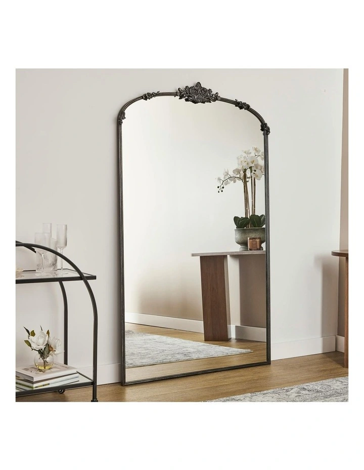 Cooper & Co. Florence XL 180cm Baroque Mirror Black image 2