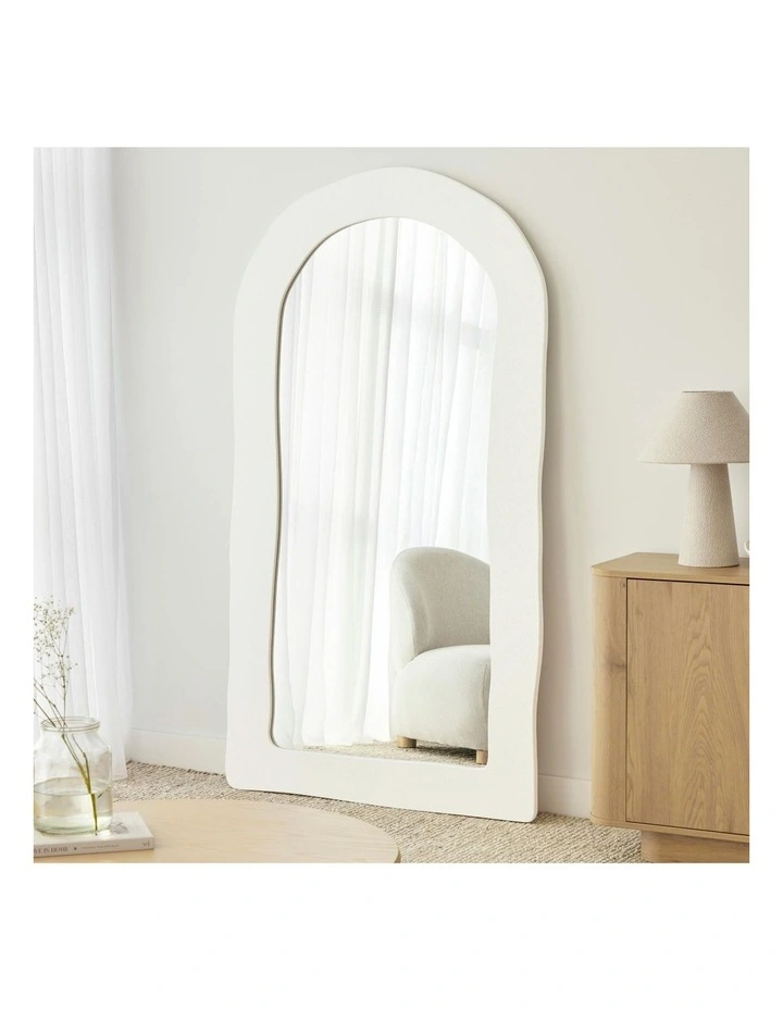 Cooper & Co. Alex 180cm Arch Mirror White image 2