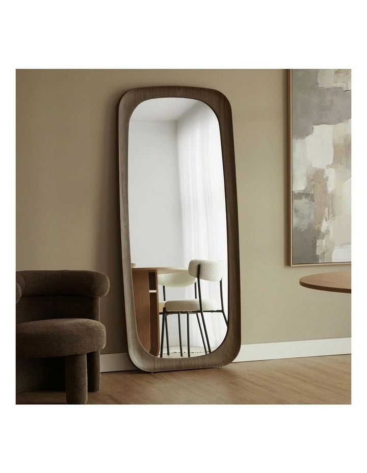 Cooper & Co. Rue 180cm Rectangle Mirror Walnut image 2