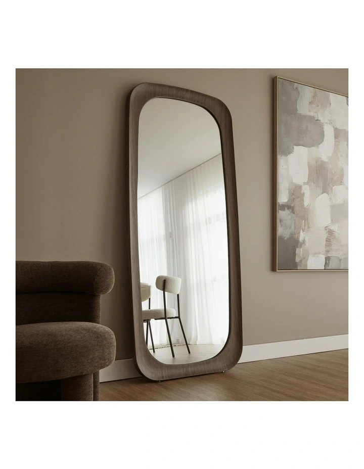 Cooper & Co. Rue 180cm Rectangle Mirror Walnut image 7