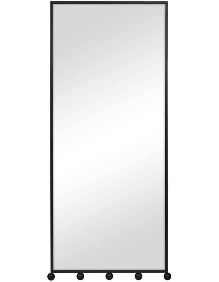 Cooper & Co. Orbit Sphere 180cm Floor Length Mirror Black image 1