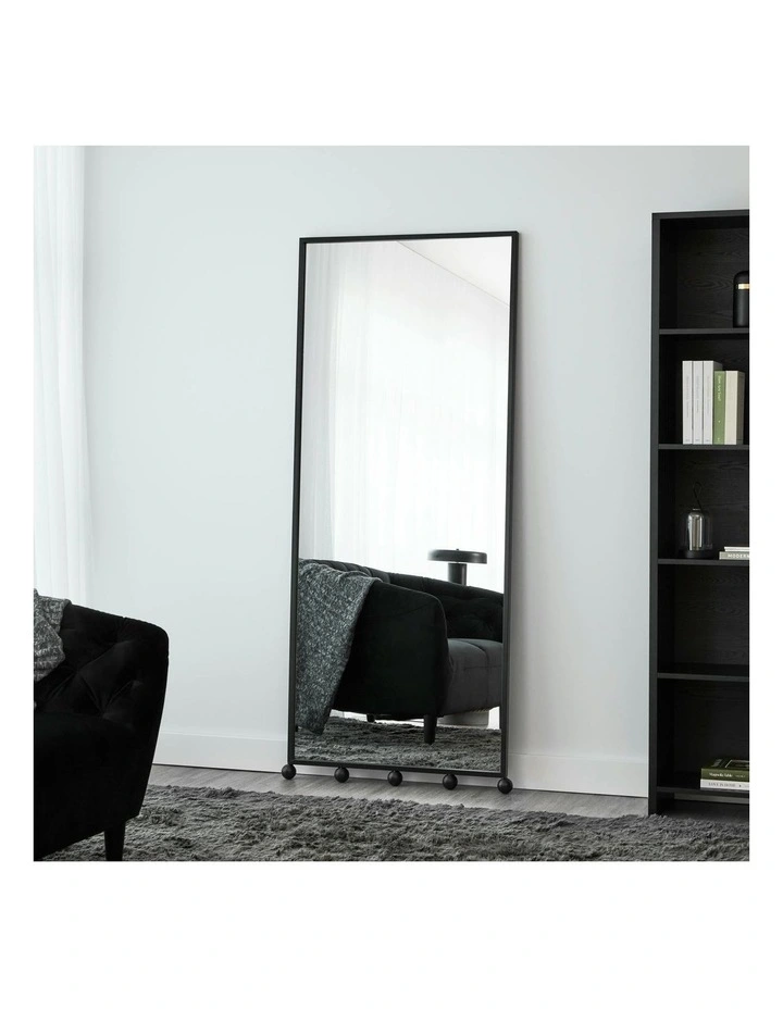Cooper & Co. Orbit Sphere 180cm Floor Length Mirror Black image 4