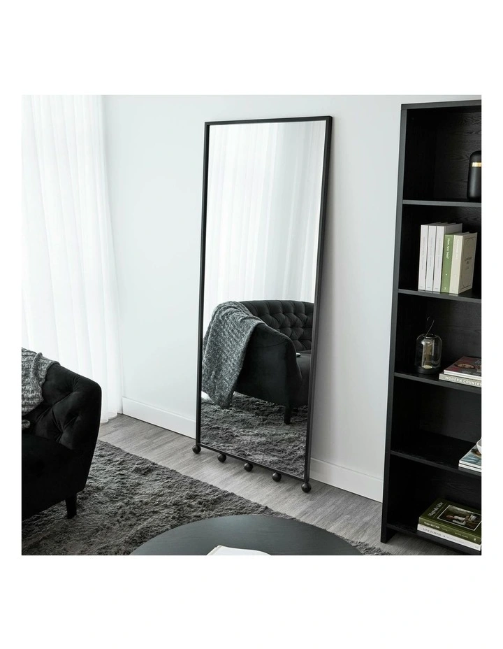 Cooper & Co. Orbit Sphere 180cm Floor Length Mirror Black image 6