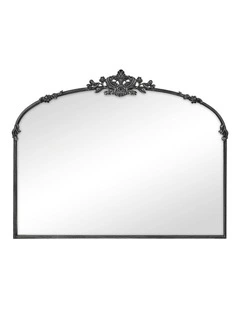 Cooper & Co. Florence 100cm Baroque Mirror Black