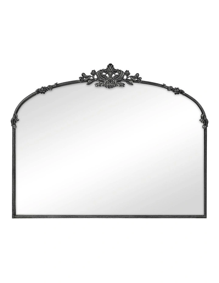 Cooper & Co. Florence 100cm Baroque Mirror Black image 1