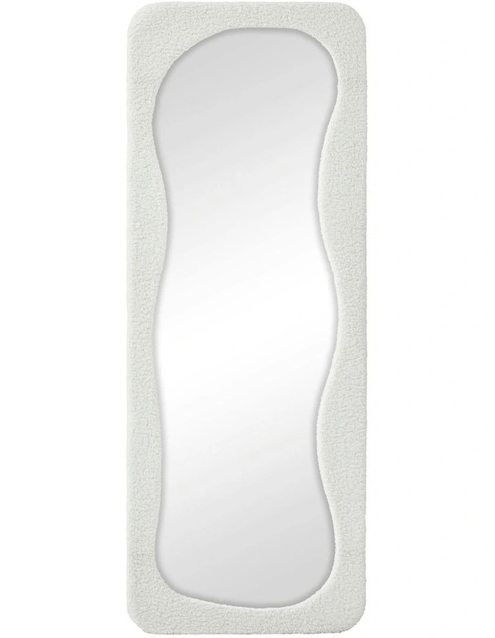 Cooper & Co. Rhia 160cm Floor Mirror White image 1