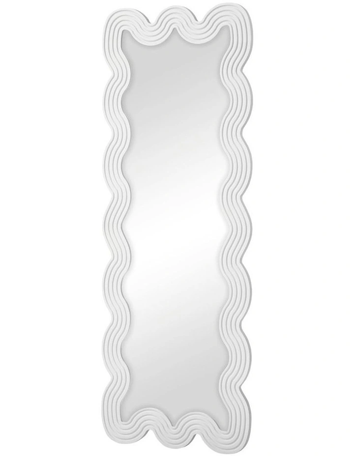 Cooper & Co. Lulu 160cm Floor Mirror White image 5