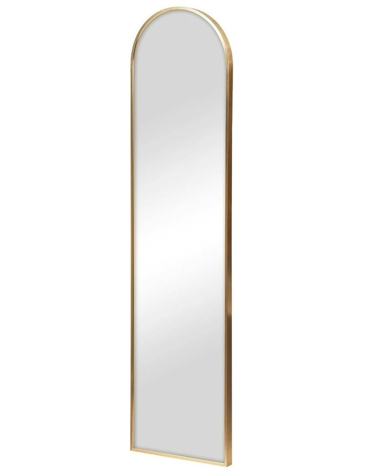 Cooper & Co. Cindy 120cm Arched Leaning Wall Mirror Gold image 5