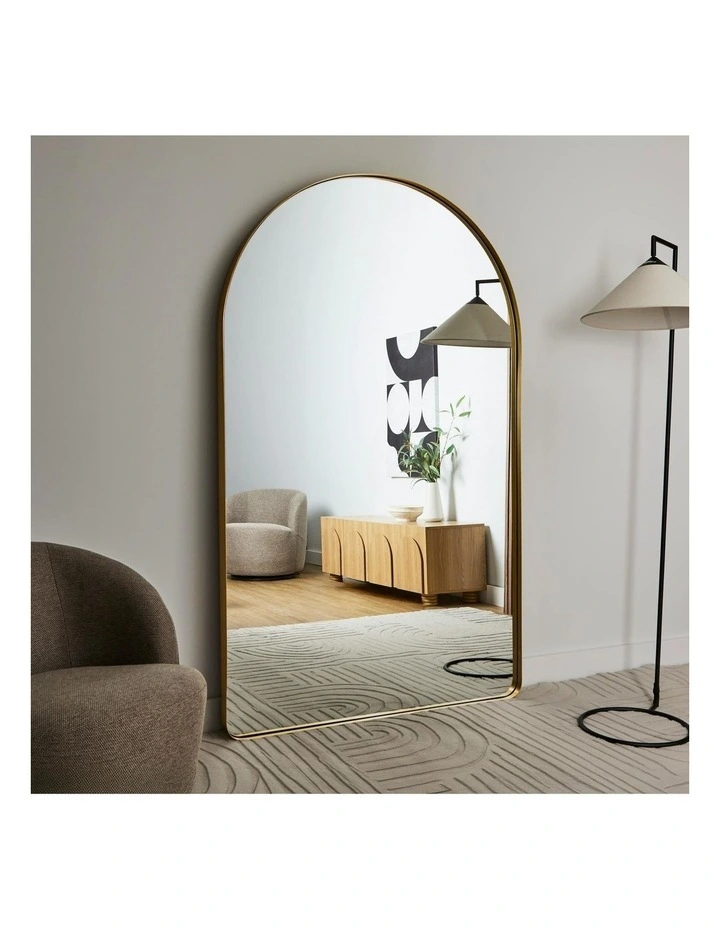 Cooper & Co. Arden 180cm Arch Mirror Black image 2