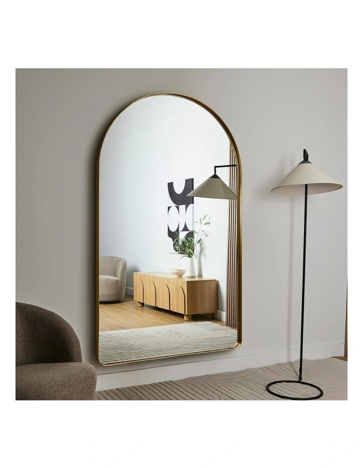 Cooper & Co. Arden 180cm Arch Mirror Black image 4