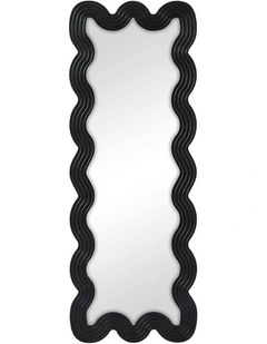 Cooper & Co. Lulu 160cm Floor Mirror Black