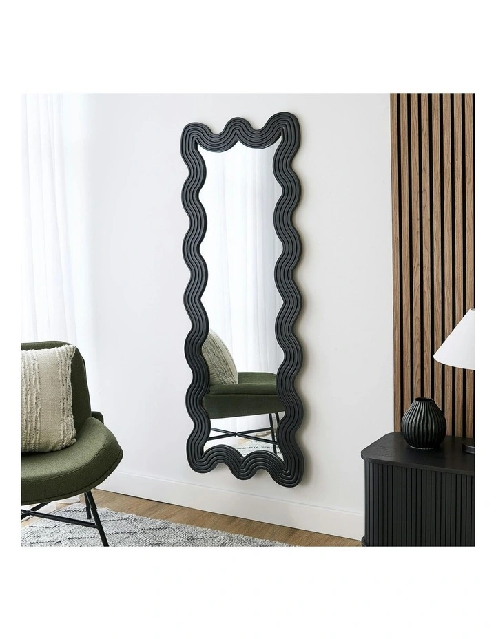 Cooper & Co. Lulu 160cm Floor Mirror Black image 2