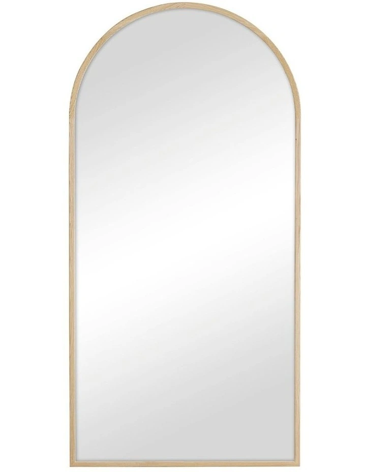 Cooper & Co. Oakleigh 200cm Arch Solid Oak Mirror image 1