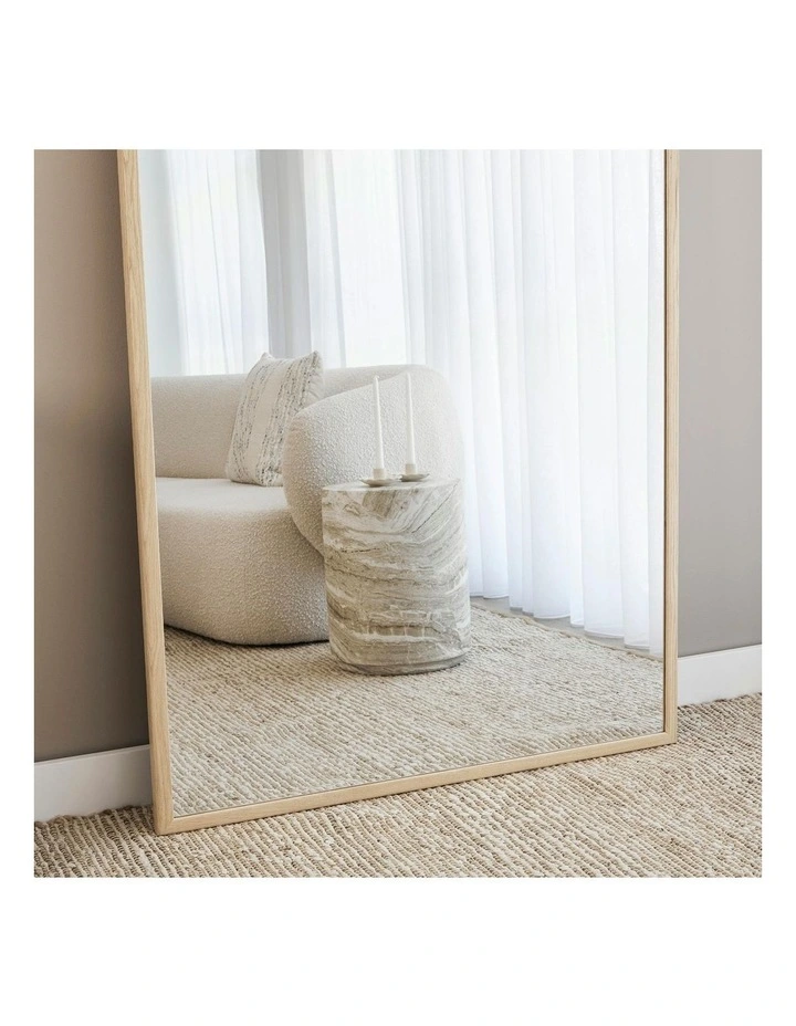 Cooper & Co. Oakleigh 200cm Arch Solid Oak Mirror image 5