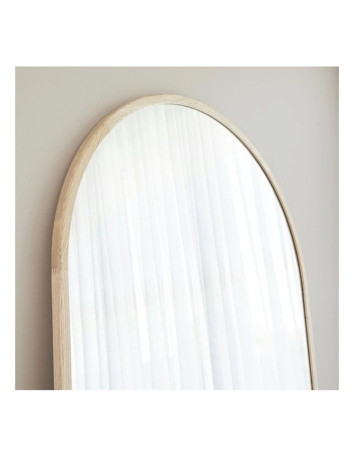 Cooper & Co. Oakleigh 200cm Arch Solid Oak Mirror image 6