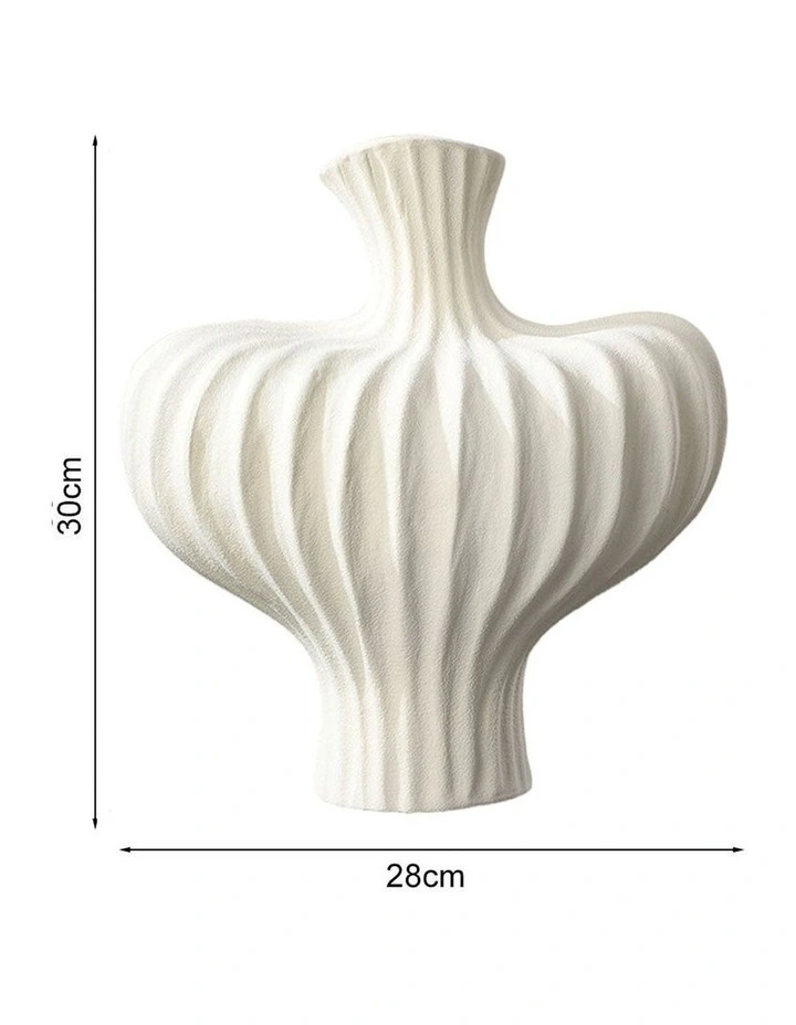 SOGA 2 Pack 30cm Decorative Ceramic Vases image 5