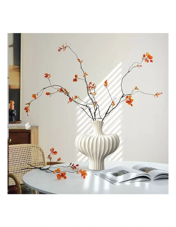 SOGA 2 Pack 30cm Decorative Ceramic Vases image 6