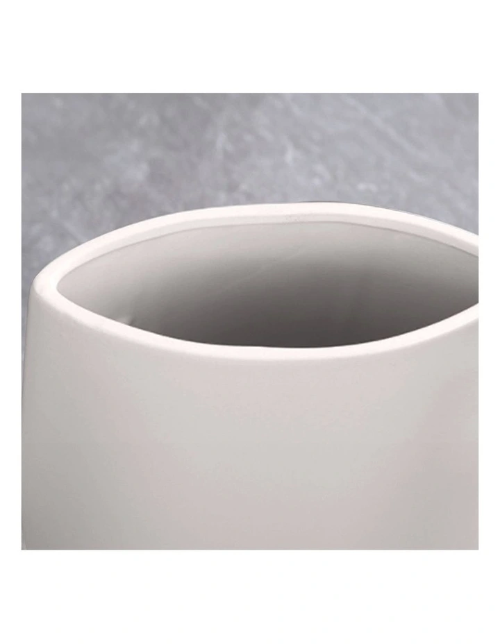 SOGA 2 Pack 43cm Abstract Square Ceramic Vases image 6