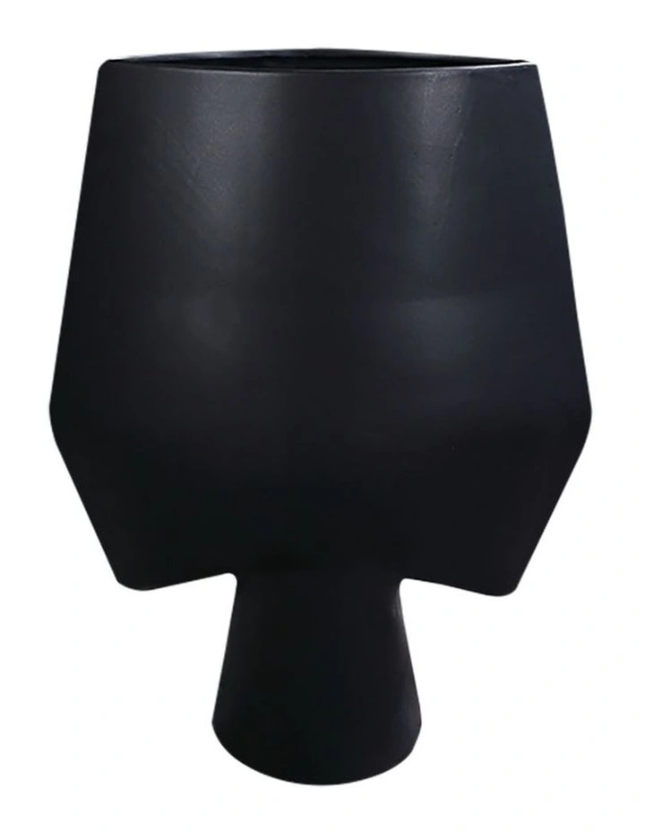 SOGA 43cm Large White Abstract Ceramic Vase image 1